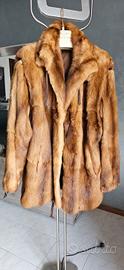 Pellicia vintage vera pelle sartoriale