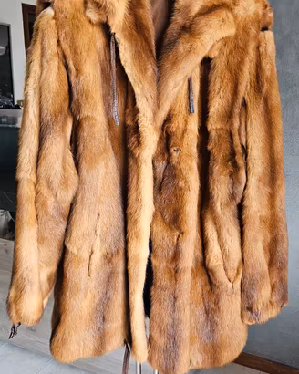 Pellicia vintage vera pelle sartoriale