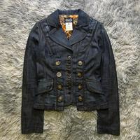 Giacca in denim Dolce & Gabbana corsetto blu S