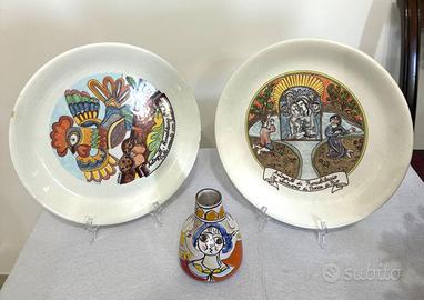 Piatti e vaso De Simone