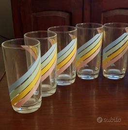 Set bicchieri Nutella anni 70/80
