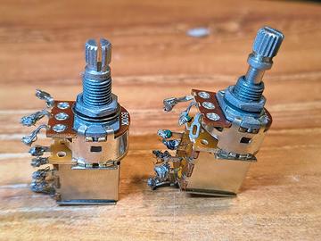 Potenziometri mini push pull (2 pezzi)