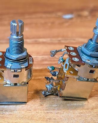 Potenziometri mini push pull (2 pezzi)