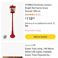 lampada decortiva natalizio grande