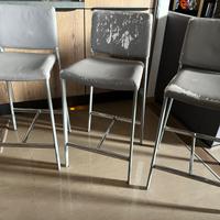 Set 3 Sgabelli Cucina Design – Struttura robusta