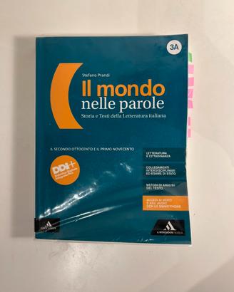 Letteratura Il mondo nelle parole 3A Mondadori