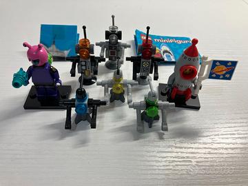 Lego Creature Alien, Rocket Boy, RobotClassicSpace