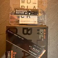 SSD M2 WD BLACK 2 TB Gen 4 Come nuovo