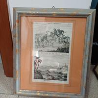 Quadro Antiquariato la caccia ai tori Rio janeiro