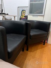 Poltrone singole in ecopelle - IKEA (TULLSTA)