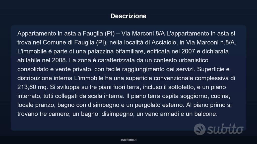 Appartamento – Laura, Pisa - Vista 4