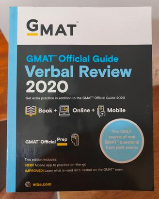 GMAT Verbal Review 2020 - Guida Ufficiale