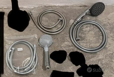 Lotto doccette + tubi flessibili per doccia Grohe