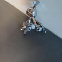 modellismo supporto tom singolo con clamp 