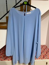 Vestitino azzurro/lilla