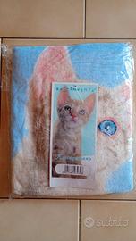 asciugamano gattinventa 50per 100 cm.