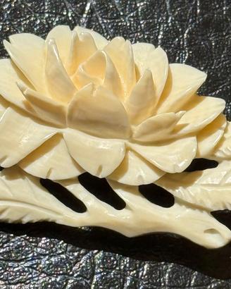 Raffinata Spilla Floreale Vintage anni '80