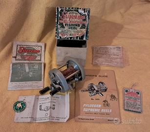 Mulinello vintage da casting Pflueger Supreme