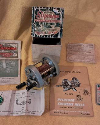 Mulinello vintage da casting Pflueger Supreme
