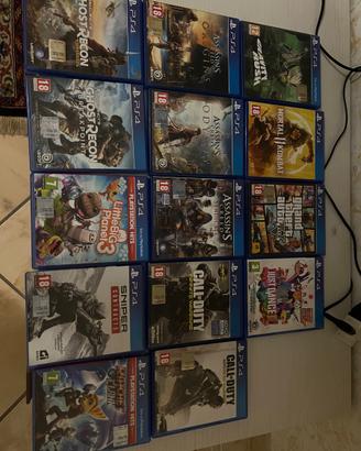 Lotto 15 giochi ps4