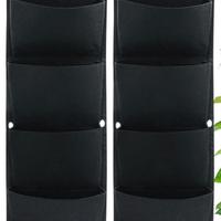 orto verticale da giardino in feltro x4