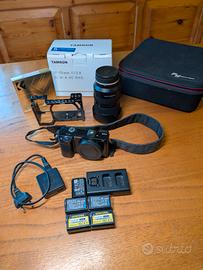 Sony A6000 + Tamron 17-70 2.8 + Accessori