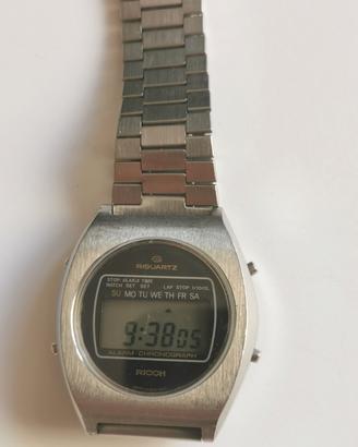 Orologio Ricoh Riquartz Alarm Chronograph Anni 70'