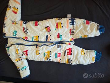 Sacco nanna con piedi misura 3-5 anni