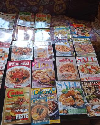 riviste di cucina anni 2000