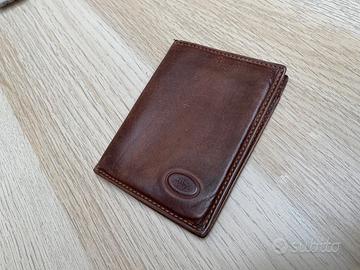 Portafogli The Bridge vintage, vera pelle