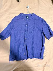 Polo crop viola Marina Yachting Taglia M
