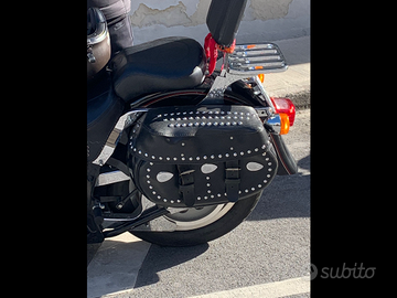 Borsa destra originale Harley Davidson vintage