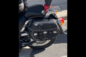 Borsa destra originale Harley Davidson vintage