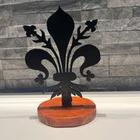 Giglio di firenze in legno