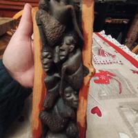 scultura in ebano 