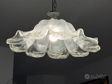 Lampadario Vintage in Vetro di Murano - Design Ann