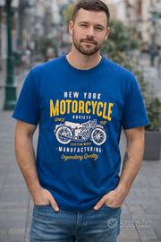 T-shirt uomo 100% cotone 