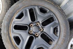 Set cerchi in lega 17 pollici jeep renegade