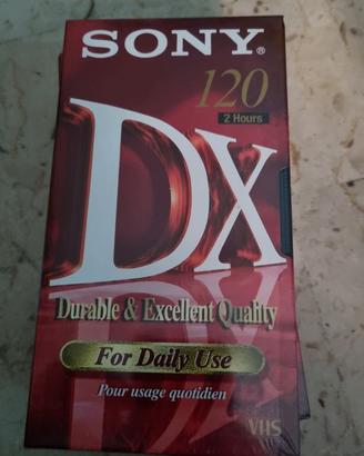 2204NN-VHS Sony 120 Vergine Nuovo