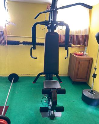 palestra multifunzione e attrezzi vari