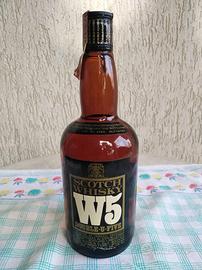 W5 Scotch Whisky Double U Five anni 70