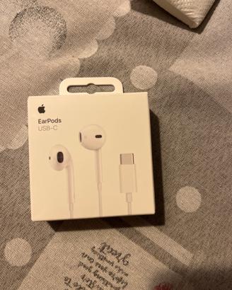 auricolari apple usb-c nuovo