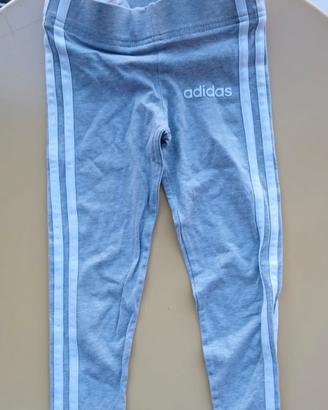 leggins Adidas bambina 4-5 anni