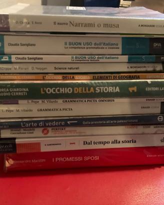 libri per superiori (classi 1^ e 2^)