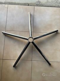 base metallo sedia girevole