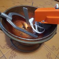 Paiolo per polenta in rame