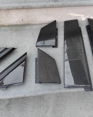 Profilo porte e specchietti abarth carbonio