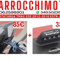 Portatarga Evotech TMAX 530/560 2012-2022 LEGGI