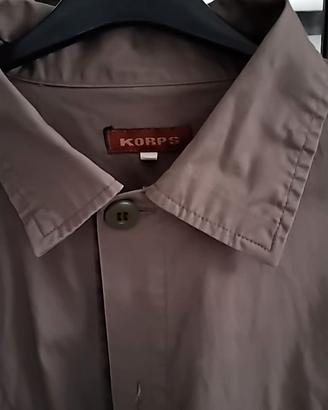 Camicia cotone verde militare