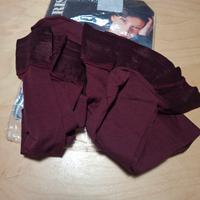 calze autoreggenti bordeaux